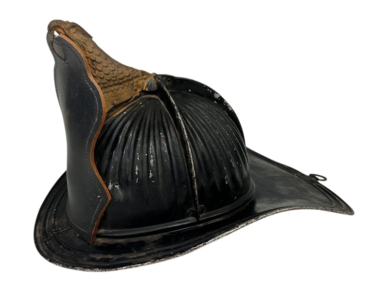 Cairns & Bros. NY High Eagle Firemans Helmet 