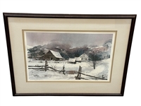 Michael Sloan Lithograph "Foothills" 