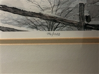 Michael Sloan Lithograph Foothills 