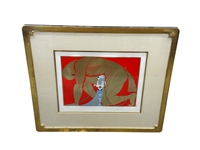 Erte (Romain de Tirtoff) Serigraph Samson and Delilah