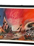Barbara Remington Wilderness Lord of the Rings Poster of Middle Earth RARE 