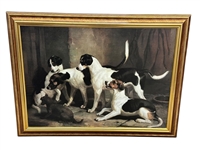 Print on Canvas Thomas Woodward "The Puckeridge Foxhounds"