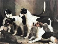Print on Canvas Thomas Woodward The Puckeridge Foxhounds