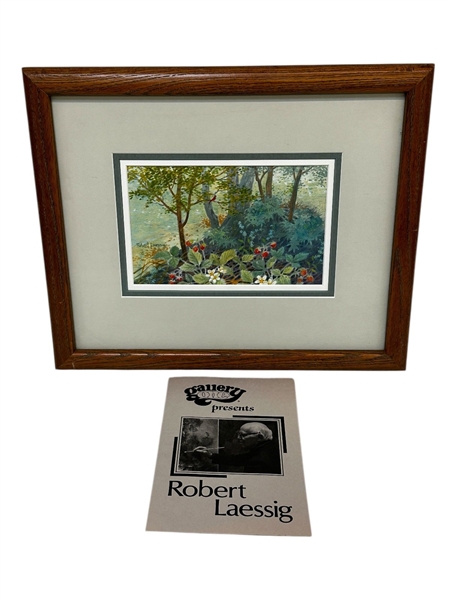Robert Laessig Watercolor "Junes Joy"