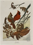 (2) John Ruthven Signed Lithographs Cardinals, Cardinals III