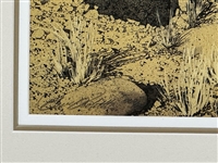 Bev Doolittle S/N Lithograph Escape by a Hare