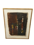 Johnny Friedlaender Abstract Lithograph S/N