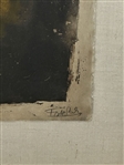 Johnny Friedlaender Abstract Lithograph S/N