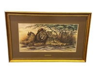 Kim Brooks S/N Lithograph "Amber Glow"