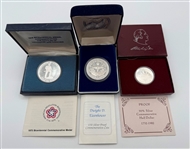 Group of Commemorative Silver Proof and Medals