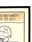 Charles Schulz (1922-2000) Original Peanuts Comic Strip 9-15-1965
