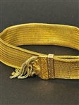 Victorian Gold Filled Slide Bracelet With Seed Pearls: 