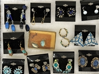 (31) Pairs of Costume Earrings: Japan, Coro, Selini, Gold Filled, Others