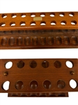 (2) Wooden Smoking Pipe Holders