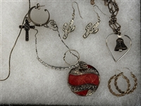 Group of Sterling Silver Jewelry