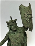 Bronzed Spelter Norse Viking Statue
