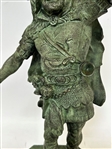Bronzed Spelter Norse Viking Statue