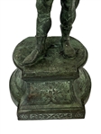 Bronzed Spelter Norse Viking Statue