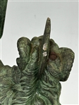Bronzed Spelter Norse Viking Statue