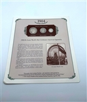 (7) Pages from The Last Family of US Silver Coins PCS Album 