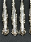 (6) Towle Canterbury Sterling Silver Cocktail Forks