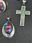 Group of Sterling Silver Turquoise Jewelry