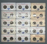 Complete Set Sterling Silver Medallic History of America from The Danbury Mint