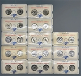 Complete Set Sterling Silver Medallic History of America from The Danbury Mint