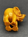 (21) Group of Antique Netsuke Figures: Karakuri, Katabori, Manju