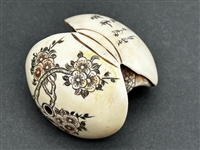 (21) Group of Antique Netsuke Figures: Karakuri, Katabori, Manju