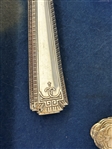 Group of Silver Plate Flatware Pieces Mixed Group