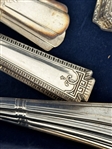 Group of Silver Plate Flatware Pieces Mixed Group