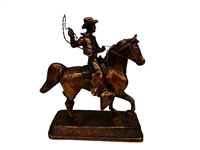 Group of Horse Figurines: Porcelain, Brass and Copper