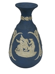 (3) Pieces Wedgwood, (1) Lefton Jasper Ware