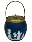 (3) Pieces Wedgwood, (1) Lefton Jasper Ware