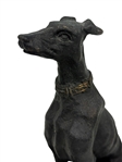 Pair Bronze Greyhound Dogs Bookends