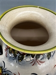 Italian Todella Rocca 2 Handled Bulbous Vessel