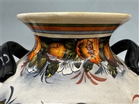 Italian Todella Rocca 2 Handled Bulbous Vessel