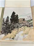(2) Japanese Slip Case Books 