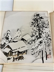 (2) Japanese Slip Case Books 