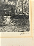 William Stevens Etching