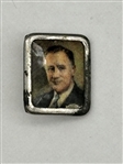 Miniature Franklin D. Roosevelt Campaign Pin