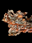 Chinese Boxwood Carved Figural Group 