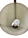 Arthur Jacobs For Modeline Mid Century Modern Sculpted Cone Lamp With Original Shade
