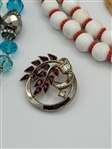 (2) Crown Trifari & Trifari Necklaces, Brooch, Bracelet