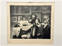Francois Louis Schmied (1873-1941) Wood Engraving