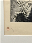 Francois Louis Schmied (1873-1941) Wood Engraving