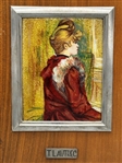 Henri de Toulouse-Lautrec Enamel Copy Plaque
