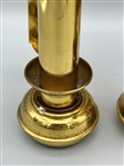 Pair Brass Pullman Train Lights