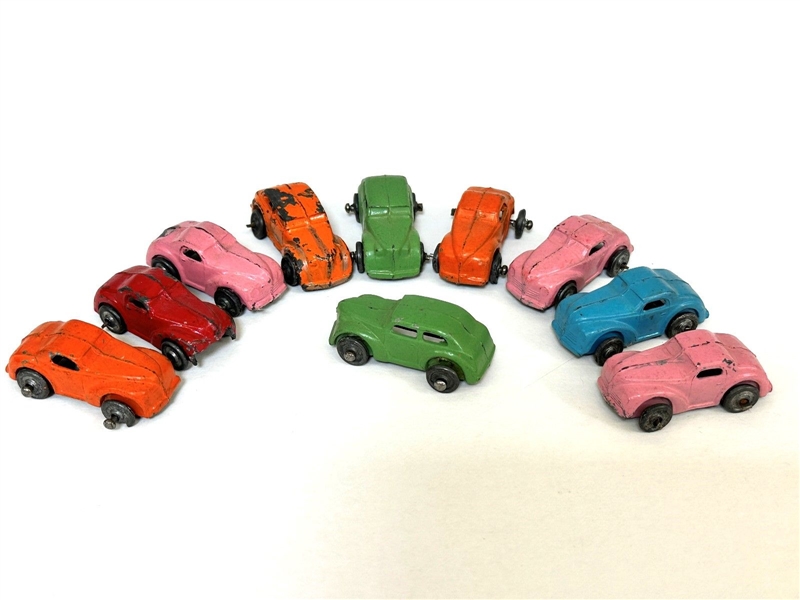 (10) 1950s Barclays Diecast Cars